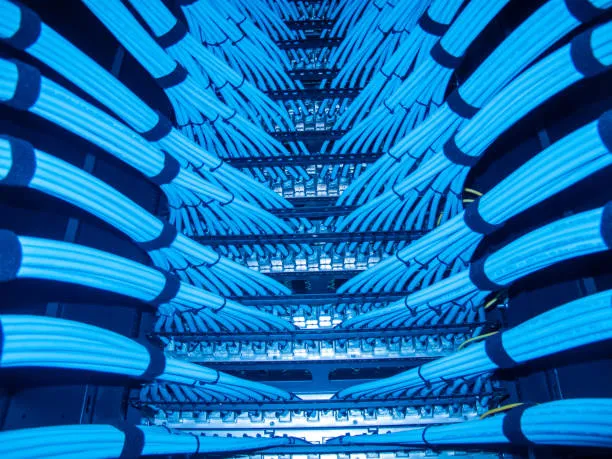 Instalação de rack de rede